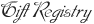 Gift Registry